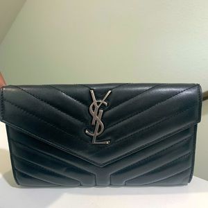 Saint Laurent wallet clutch